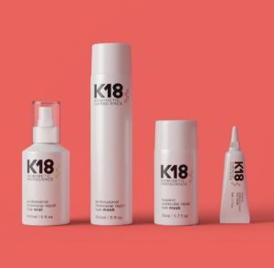 K18 professional hair products at antonys hairdressers, bury