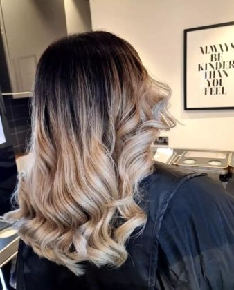 Root Stretch Balayage at Top Bury Hairdressers Greater Manchester