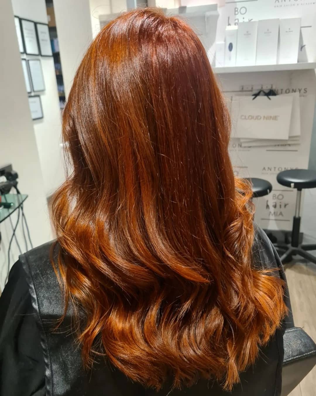 copper hair colour bury town centre at antonys for hair