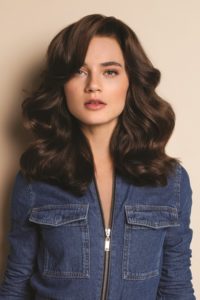 brunette hair colour professional hair products at antonys hair salon in Bury