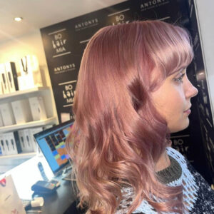 Long Hair fringe antonys hair salon bury Long Hair fringe at antonys hair salon bury