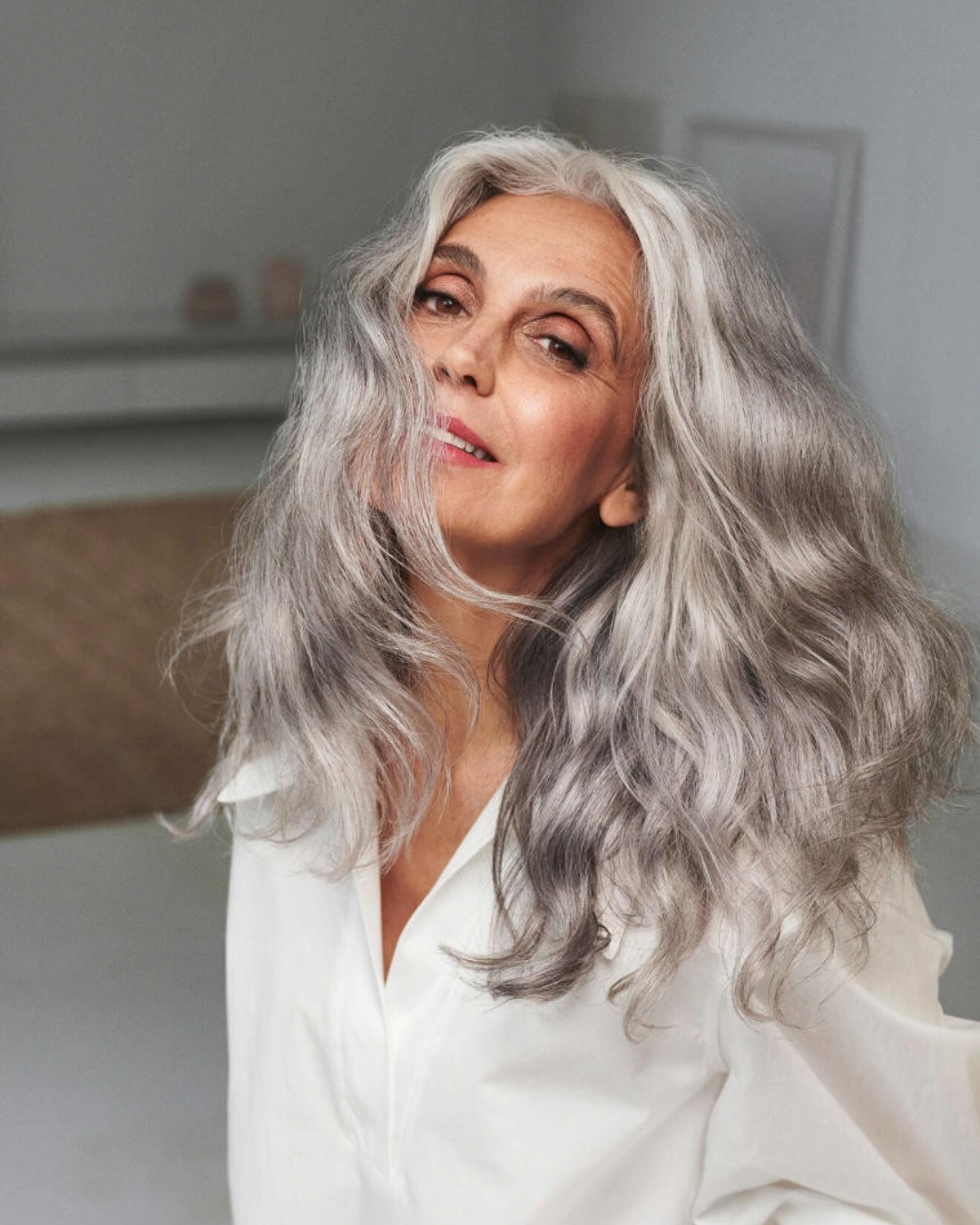 older lady with long white hair colour antonys hair salon bury older lady with long white hair colour antonys hair salon bury