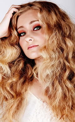 long curly prom hairstyles at Antony's hair salon in Bury, Manchester